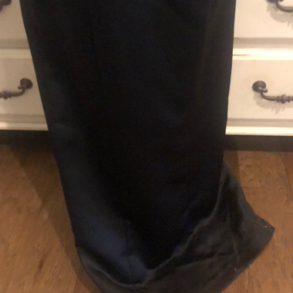 Alex Evenings Formal Elegant Black with slit Maxi Dress - Picture 4 of 7